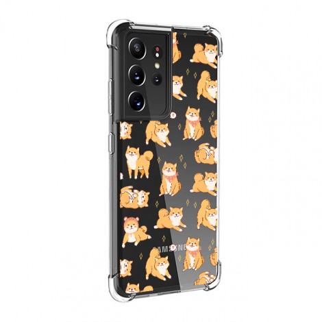 เคส Samsung Anti-Shock [ SHIBA ] สำหรับ Galaxy S22 / S21 / Note20 / 10 / 9 / S20 / FE / S10 / S10e / Plus / Ultra / Lite